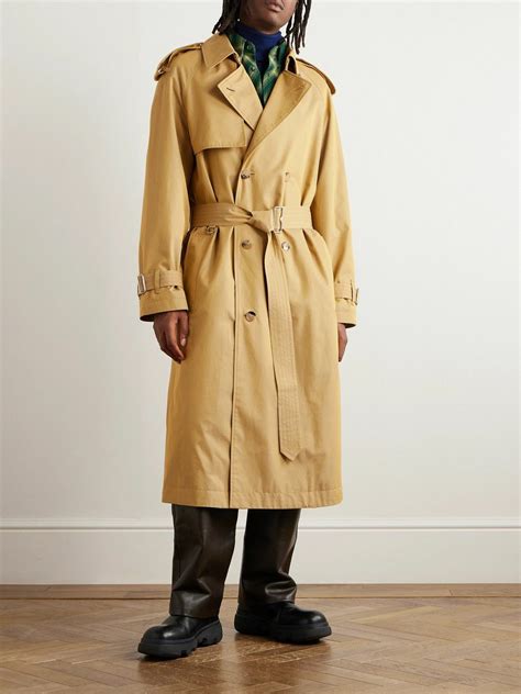 prezzo trench burberry uomo|BURBERRY Iridescent Cotton.